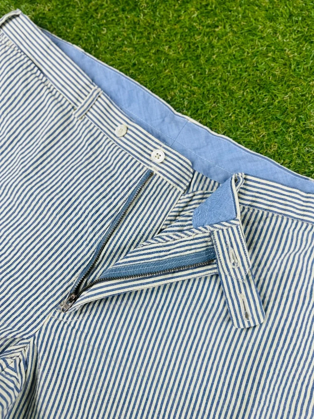 Polo Ralph Lauren Blue Striped Seer shorts